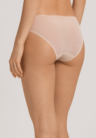 Smooth Illusion Semi-Transparent Tulle Bikini | Beige 70844-274